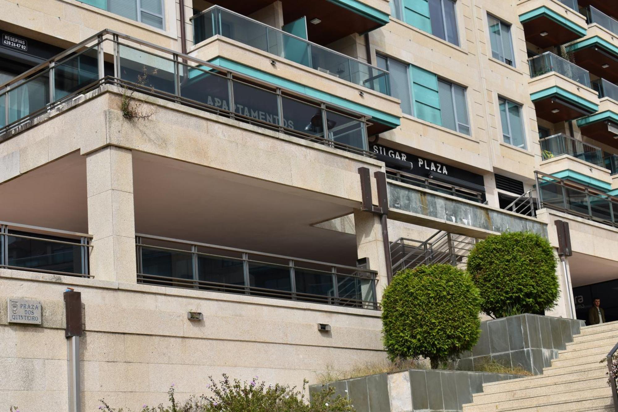 Apartamentos Silgar Plaza Sanxenxo Esterno foto
