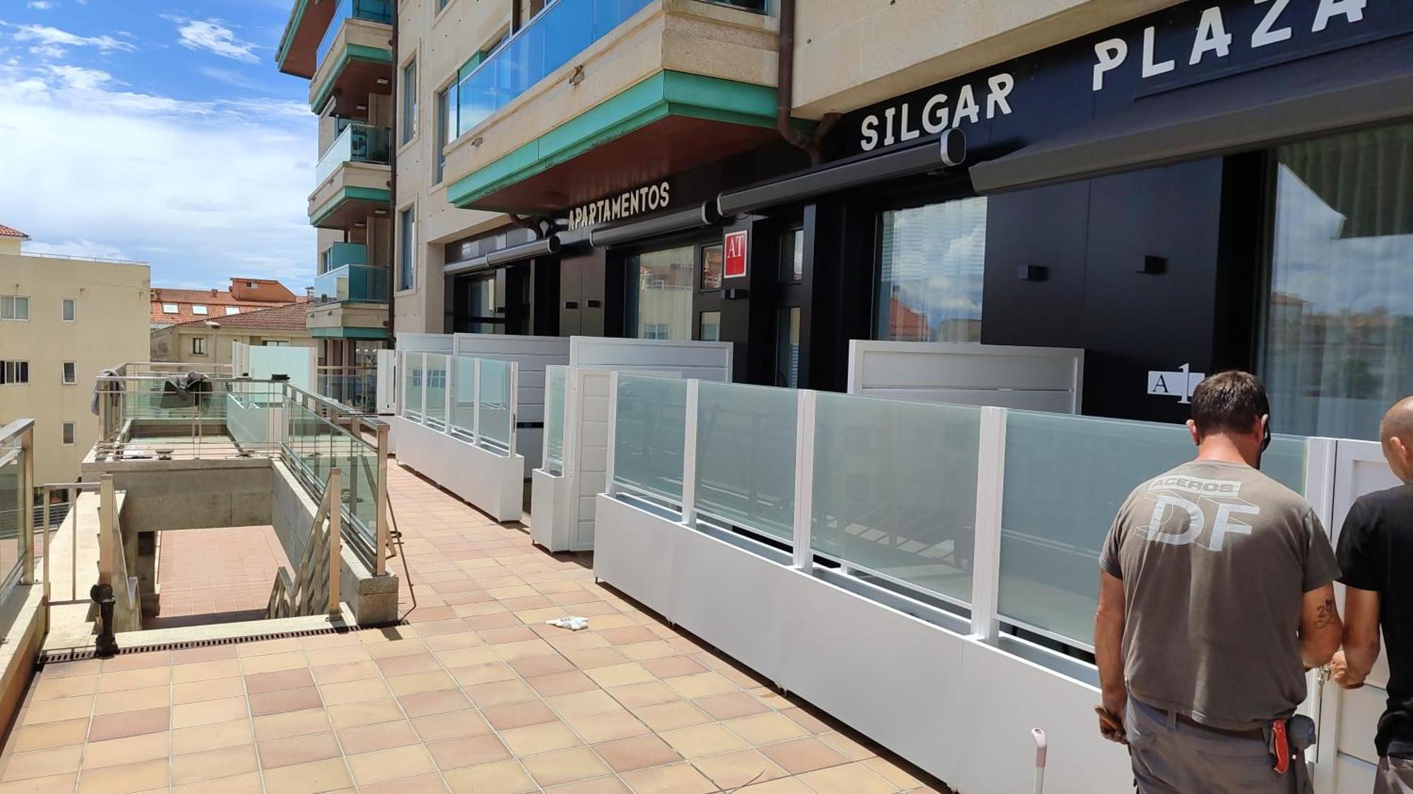 Apartamentos Silgar Plaza Sanxenxo Esterno foto