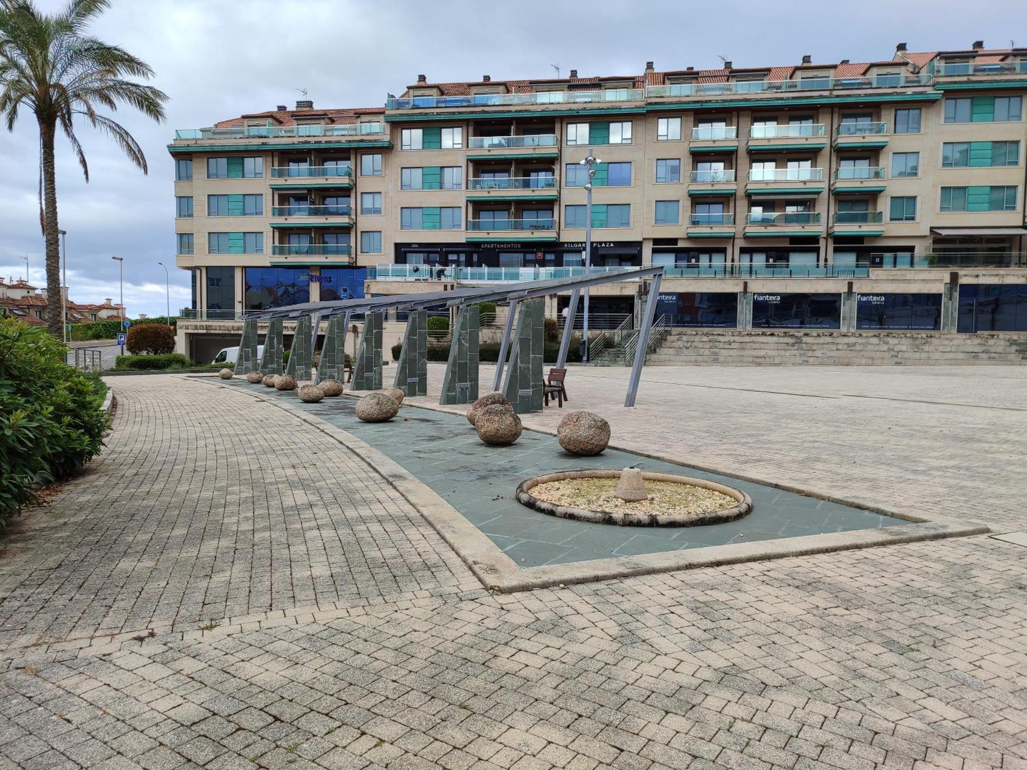 Apartamentos Silgar Plaza Sanxenxo Esterno foto